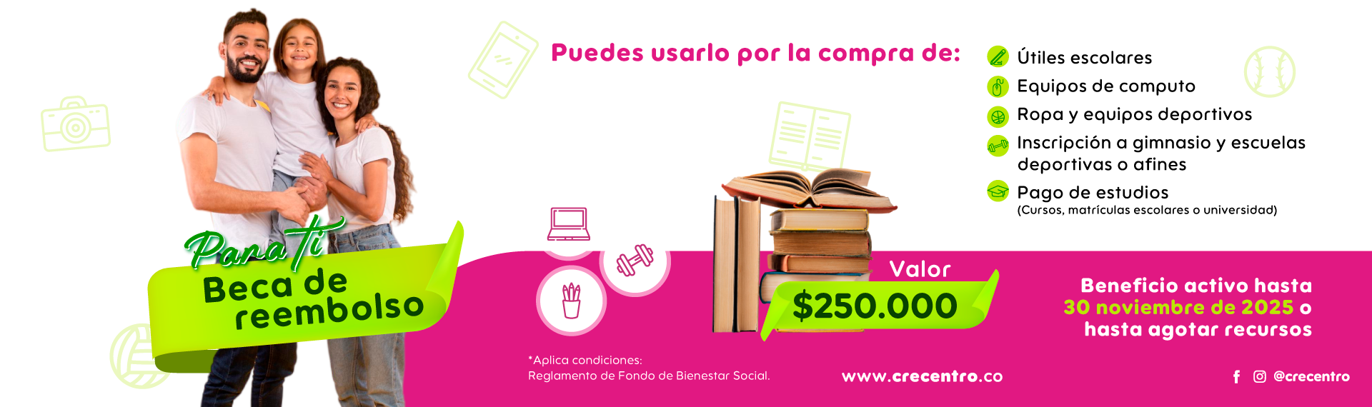 Becas reembolso